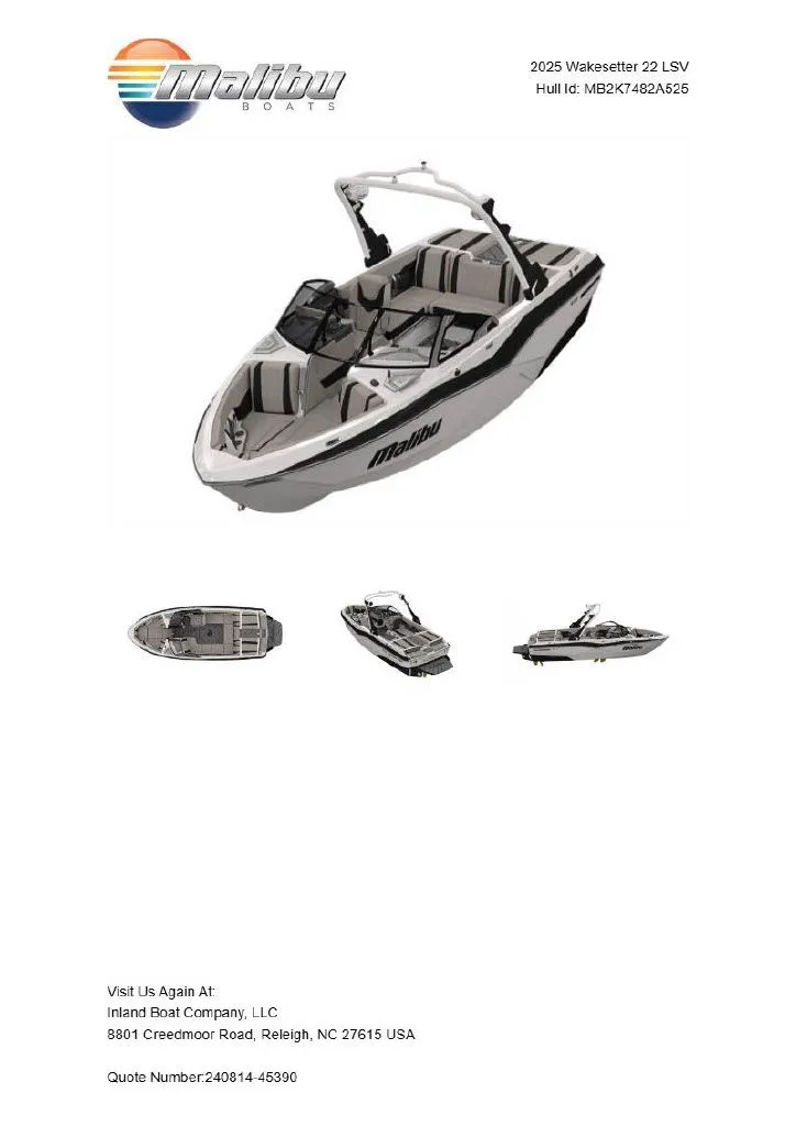 Slide: The Image of Malibu Wakesetter 22 LSV 2025 - 33