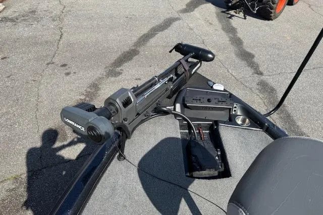 Slide: The Image of 2022 Phoenix 721 ProXP boat with Lowrance equipment on deck. - 7