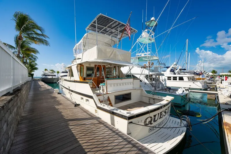 Slide: The Image of Hatteras 58 Yacht Fish 1979 - 4