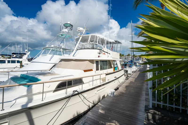 Slide: The Image of Hatteras 58 Yacht Fish 1979 - 6