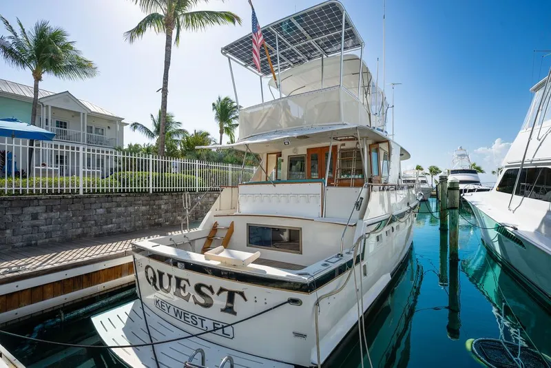 Slide: The Image of Hatteras 58 Yacht Fish 1979 - 8