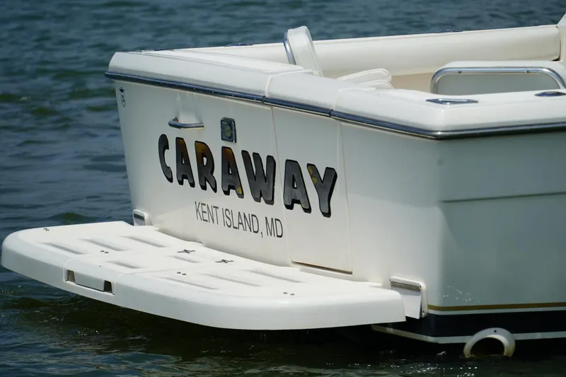 Slide: The Image of 2004 Tiara Yachts 2900 Open Classic boat, named Caraway, docked at Kent Island, MD. - 15