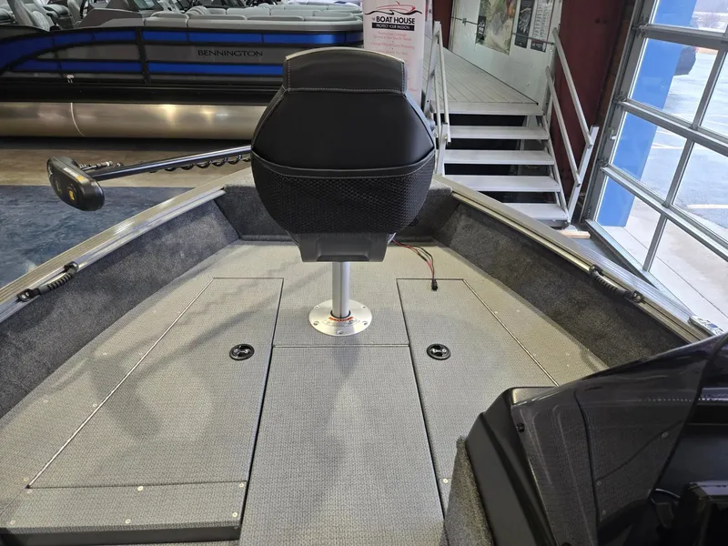 Slide: The Image of Interior view of a G3 AV 178 C boat, model year 2026. - 11