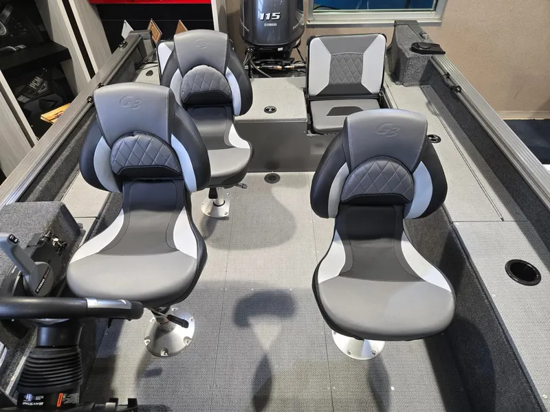 Slide: The Image of Interior view of G3 AV 178 C boat, model year 2026. - 6