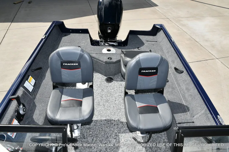 Slide: The Image of Interior view of Tracker Pro Guide V-16 Walk-Thru 2026 boat. - 5