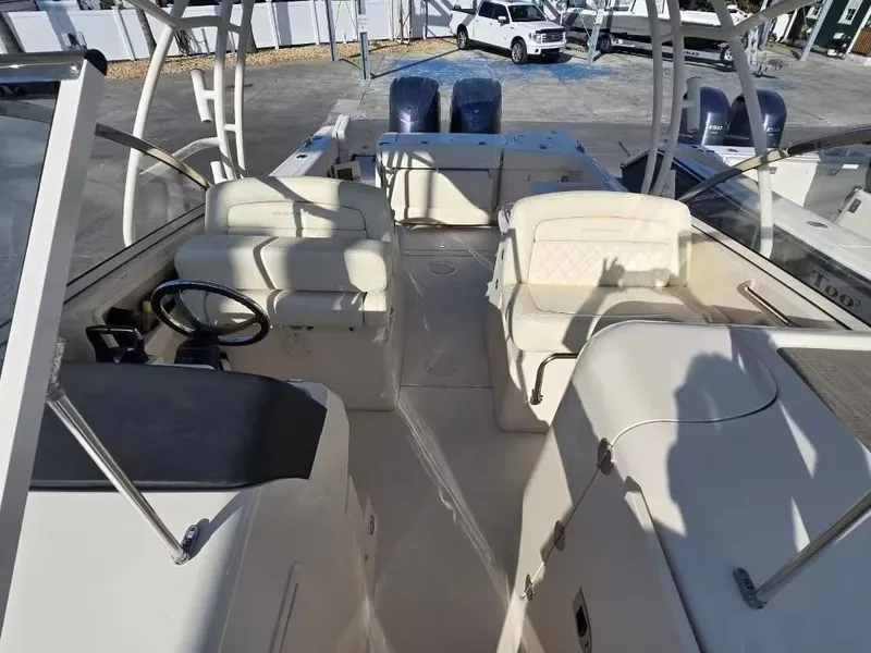 Slide: The Image of Interior of a 2022 Grady-White Freedom 285 boat. - 11