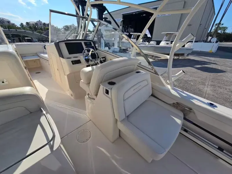 Slide: The Image of Interior of 2022 Grady-White Freedom 285 boat. - 12