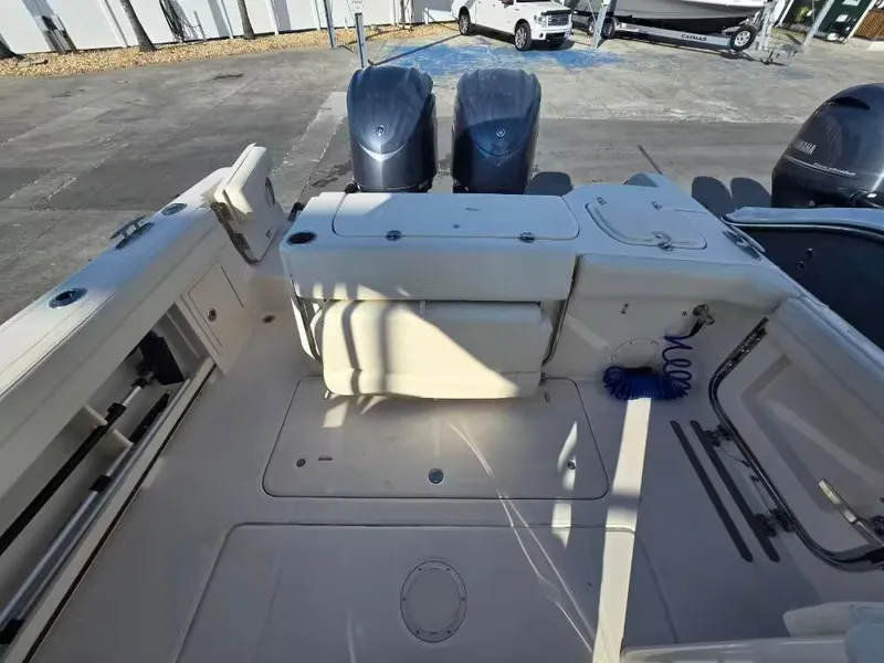 Slide: The Image of Interior of a 2022 Grady-White Freedom 285 boat. - 3