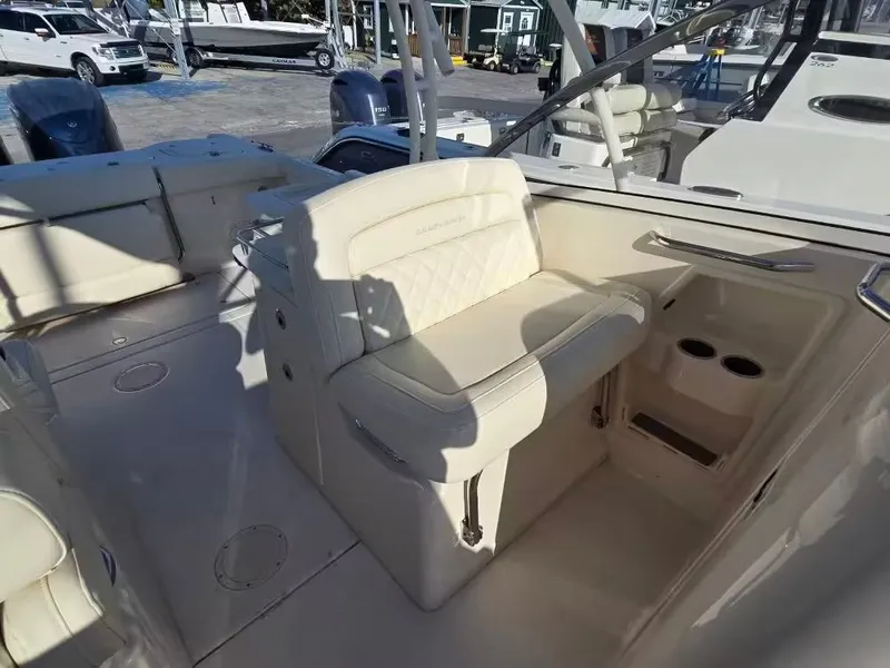 Slide: The Image of Interior of a 2022 Grady-White Freedom 285 boat. - 6