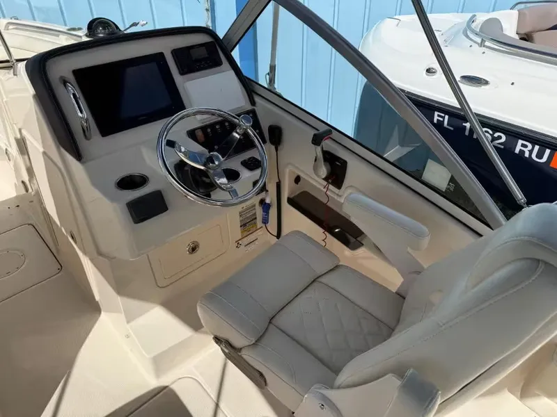Slide: The Image of Interior view of 2019 Grady-White Freedom 235 boat. - 8