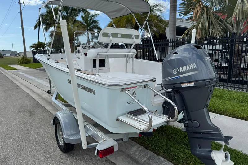 Slide: The Image of Bar chart displaying RPM range data for 2016 Sportsman Island Reef 17 Center Console. - 10