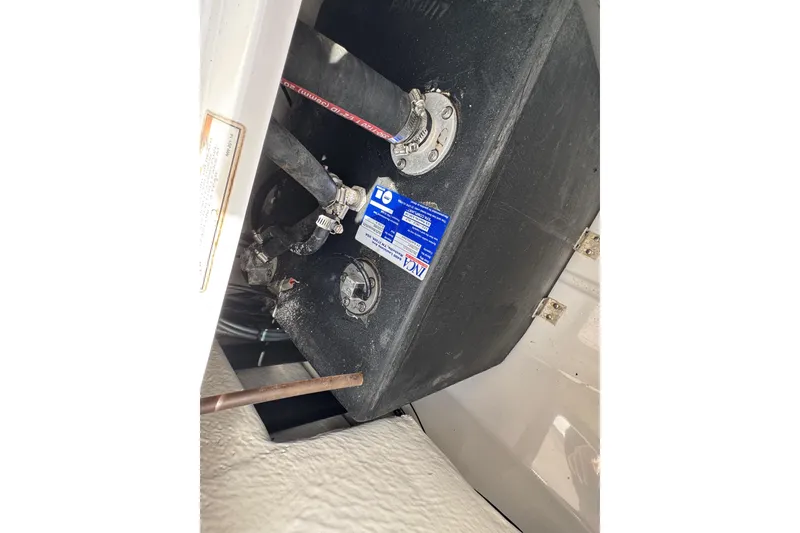 Slide: The Image of Trailer tail light of a 2016 Sportsman Island Reef 17 Center Console boat. - 50