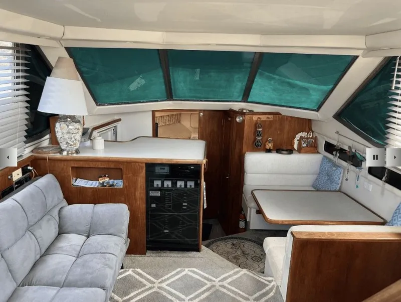 Slide: The Image of Carver Yachts 355 Aft Cabin 1994 - 10