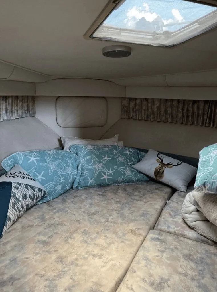 Slide: The Image of Carver Yachts 355 Aft Cabin 1994 - 18