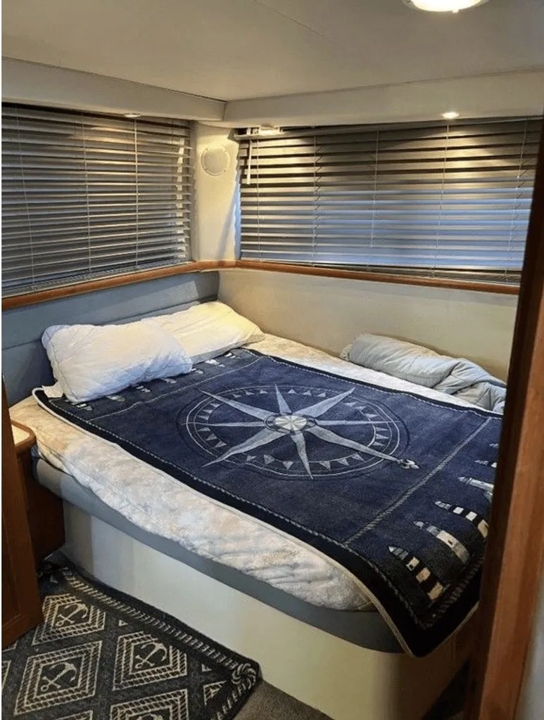 Slide: The Image of Carver Yachts 355 Aft Cabin 1994 - 19