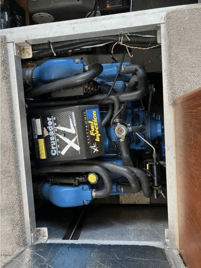 Slide: The Image of Carver Yachts 355 Aft Cabin 1994 - 26