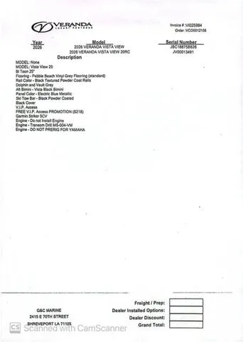 The Image of Veranda Vista View 20RC 2026 - 1