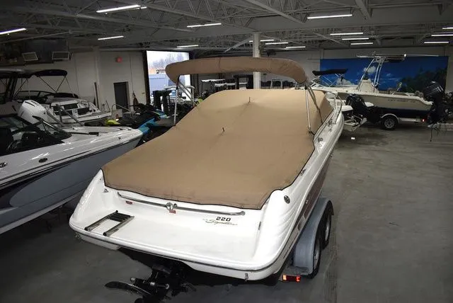 Slide: The Image of Sea Ray 220 Overnighter 1995 - 79