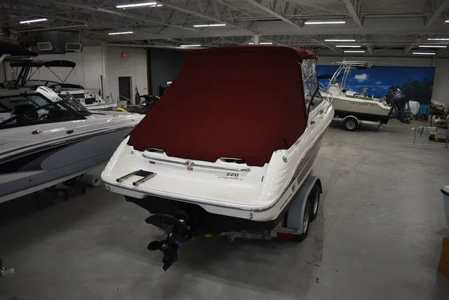 Slide: The Image of Sea Ray 220 Overnighter 1995 - 8