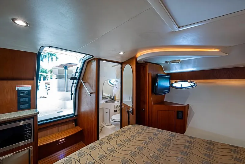 Slide: The Image of Luxurious interior of 2012 Tiara Yachts 3100 Coronet with modern amenities and elegant design. - 21
