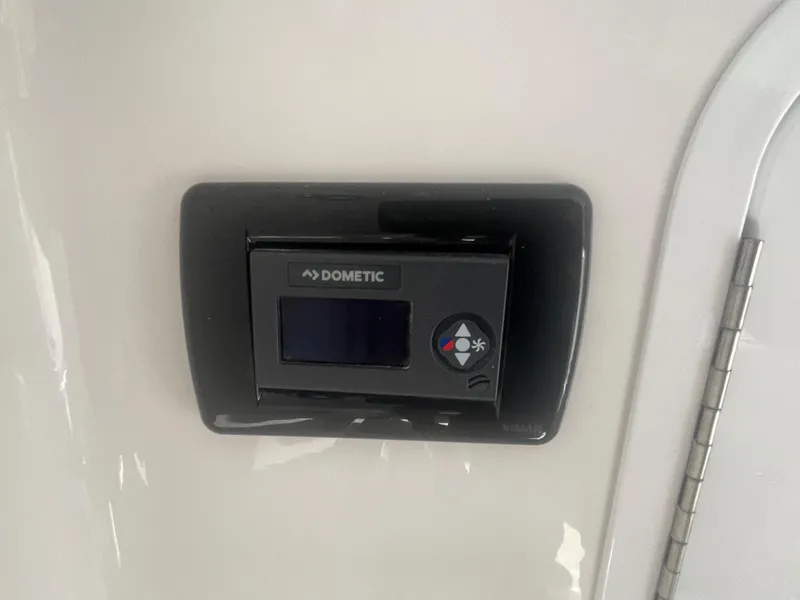 Slide: The Image of Dometic control panel on 2024 Regulator 34 boat. - 26