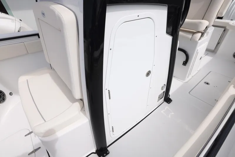 Slide: The Image of Interior of 2026 Sea Hunt Gamefish 25 with white seating. - 17