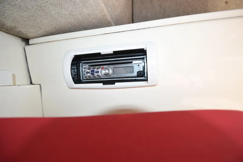 Slide: The Image of Built-in car stereo in Shamrock 246 Adventurer, 2007 model. - 28