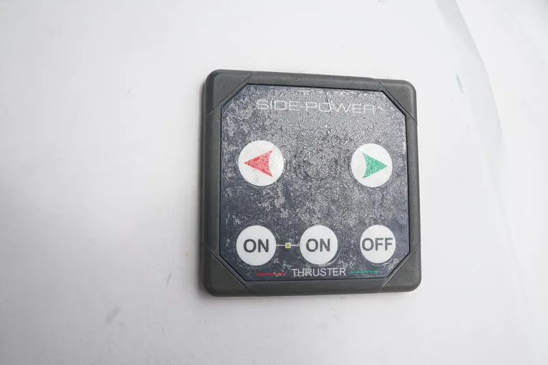 Slide: The Image of Control panel for Side-Power thruster on 2021 Beneteau Oceanis 38.1 yacht. - 42
