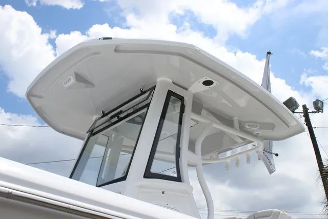 Slide: The Image of Tidewater LXF 272 2026 boat with sleek hardtop design. - 37