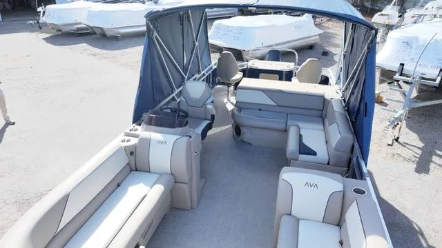 Slide: The Image of Avalon Venture 85 - 23 FT Rear Fish 2026 - 6