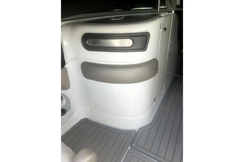 Slide: The Image of 2022 Crownline 270 XSS interior with sleek design and modern finishes. - 7