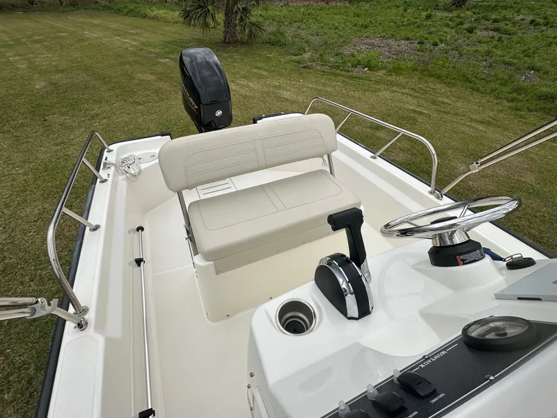 Slide: The Image of Boston Whaler 150 Montauk 2024 - 2