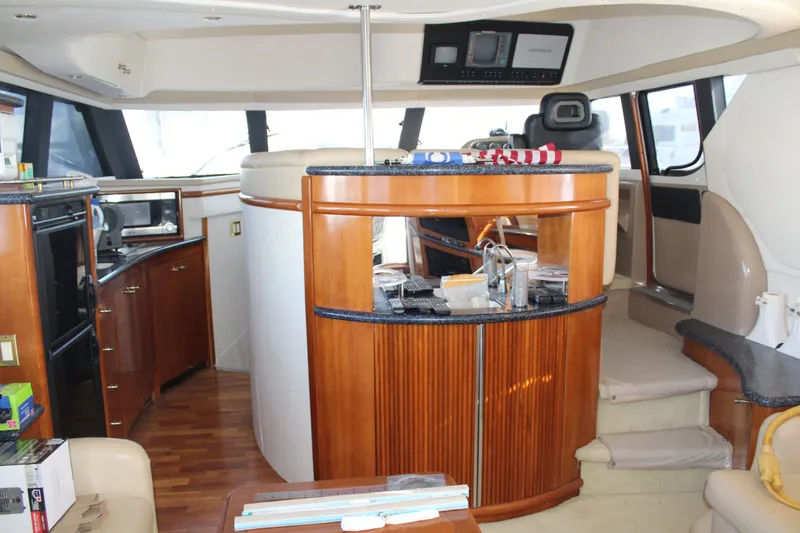 Slide: The Image of Carver Yachts 450 Voyager Pilothouse 2000 - 18