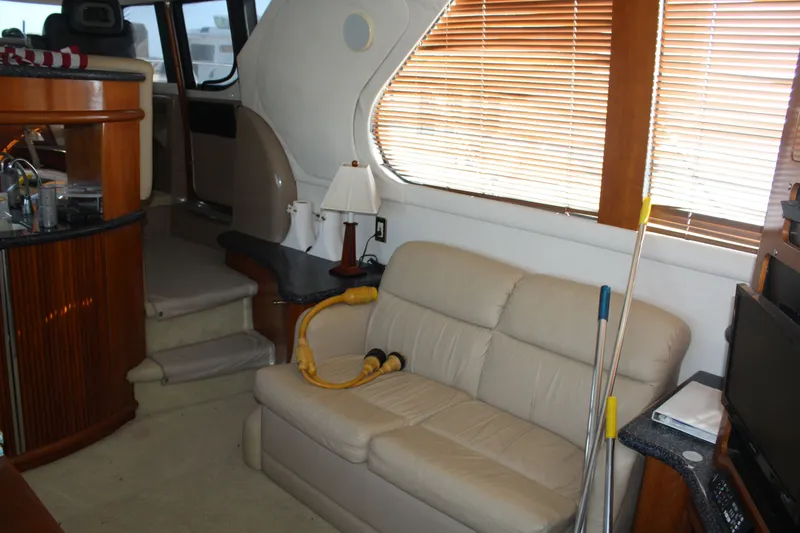 Slide: The Image of Carver Yachts 450 Voyager Pilothouse 2000 - 21
