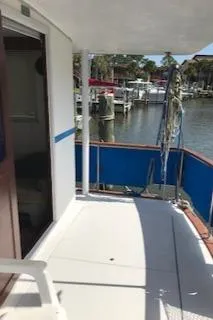 Slide: The Image of SALON LEVEL AFT DECK WITH ENGINE HATCH - 28