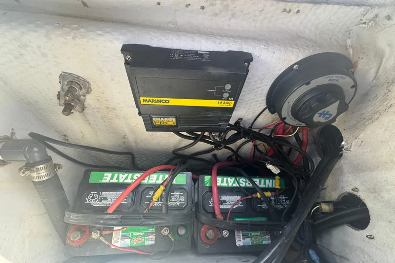 Slide: The Image of 2005 Angler 204 Center Console boat hull with visible identification number. - 10