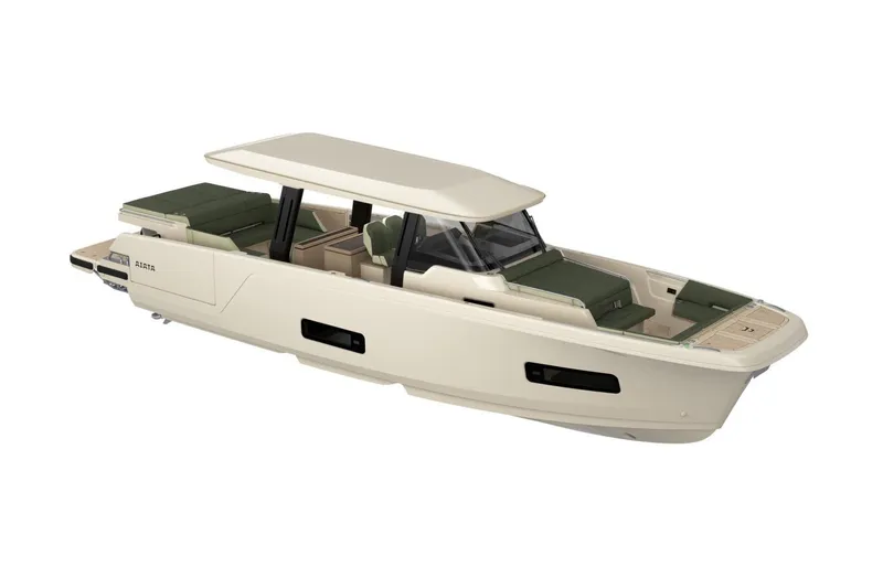 The Image of Aiata Sunfinder 50 boat 2026 with modern design and spacious deck. - 0