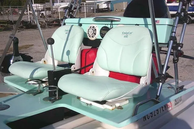 Slide: The Image of 2021 CraigCat E2 Elite with mint green seats and dual controls. - 4