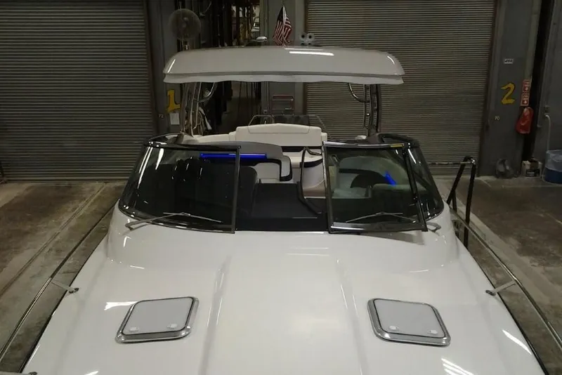 Slide: The Image of 2018 Formula 370 Super Sport near luxury lakeside home. - 35