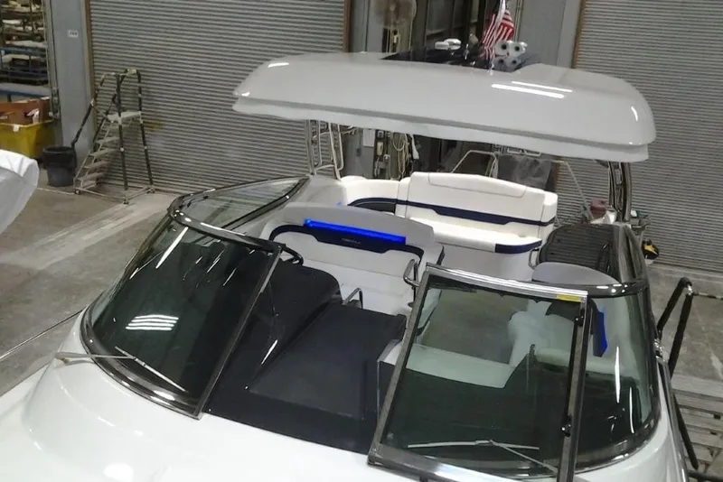 Slide: The Image of 2018 Formula 370 Super Sport in front of luxury lakeside house. - 36