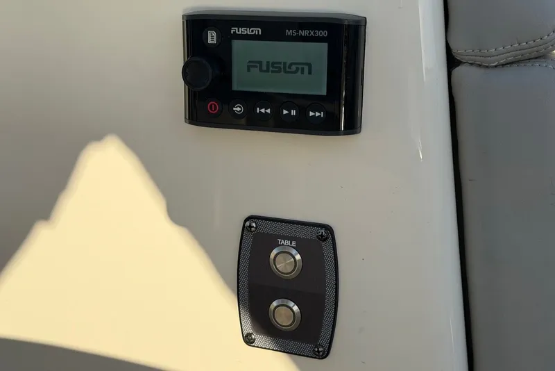 Slide: The Image of Fusion MS-NRX300 control on Scout 330 LXF boat, 2023 model. - 27