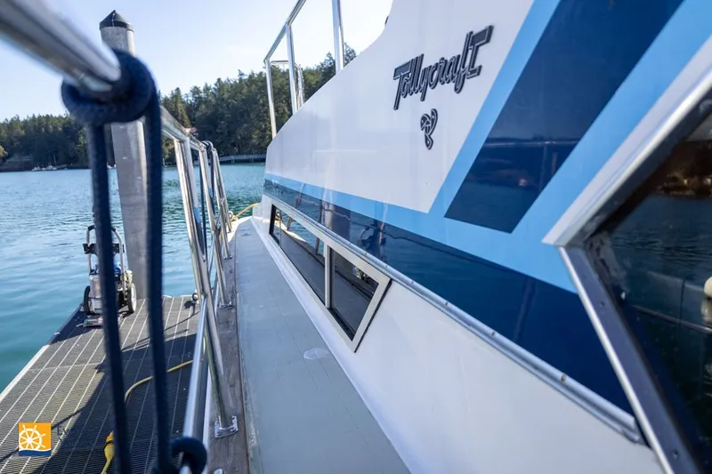 Slide: The Image of Tollycraft 40 Tri-Cabin Motor Yacht 1972 - 13