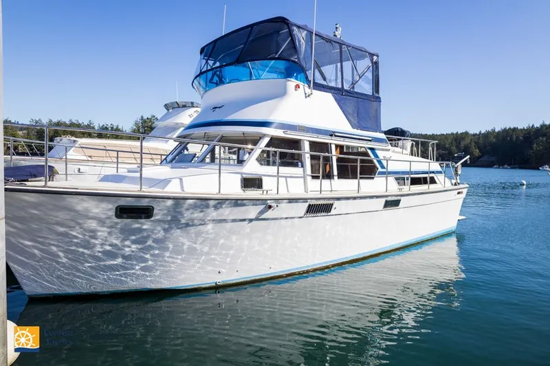 Slide: The Image of Tollycraft 40 Tri-Cabin Motor Yacht 1972 - 3
