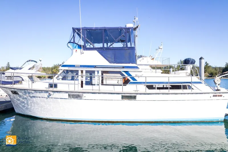 Slide: The Image of Tollycraft 40 Tri-Cabin Motor Yacht 1972 - 4