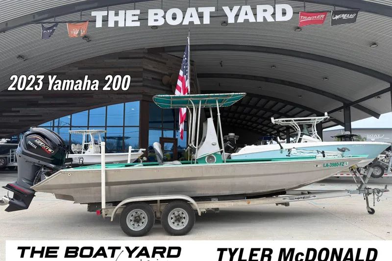 The Image of Boat with 2023 Yamaha 200 engine at The Boat Yard, featuring Charles Leonard model 24. - 0