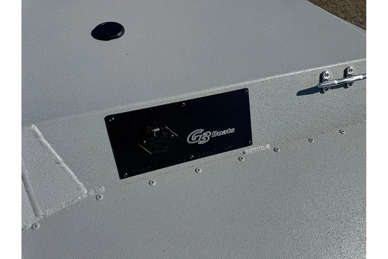 Slide: The Image of G3 Bay 17 boat detail, 2026 model, featuring a sleek, textured surface. - 15