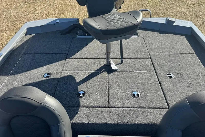 Slide: The Image of 2026 Vexus AVX 2080 boat deck with seating and storage compartments. - 29