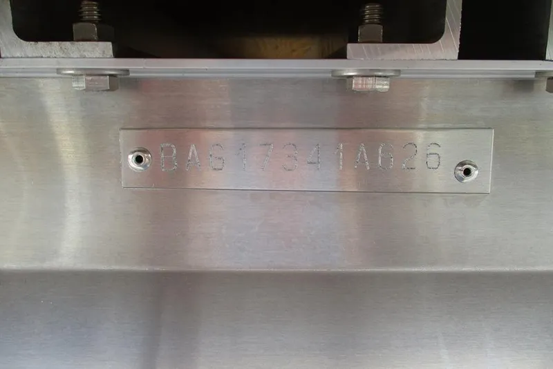 Slide: The Image of Serial number plate on 2026 Bentley Pontoons Legacy 200 Navigator. - 32