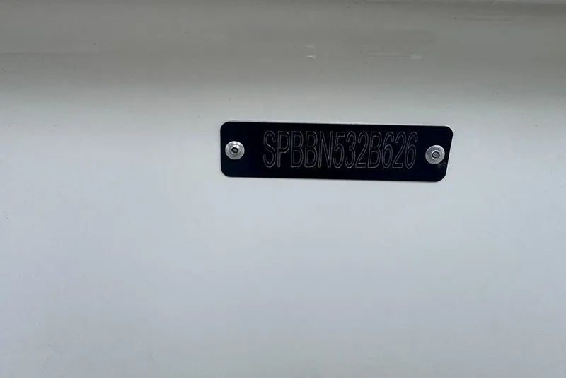 Slide: The Image of 2026 Sea Pro 230 Bay boat hull identification number plate. - 50