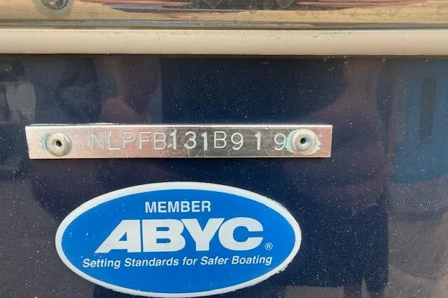 Slide: The Image of 2019 Tidewater 2410 Bay Max boat with ABYC membership plate. - 17